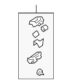 F1515528XA02 - Body: Lock Assembly for Mazda Image