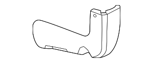 2022-2026 Chevrolet Silverado 1500 Mud Guard 85528662 | Chevy Parts Pros