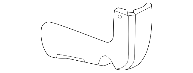 2022-2026 Chevrolet Silverado 1500 Mud Guard 85528662 | Chevy Parts Pros