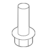 1125106161 - Body: Latch Bolt for Genesis: G70, G90, GV70 | Hyundai: Accent, Elantra, Elantra Coupe, Elantra N, Genesis Coupe, Ioniq 5, Kona, Kona Electric, Kona N, Santa Cruz, Santa Fe, Santa Fe XL, Sonata, Tucson, Veloster, Veloster N, Venue Image