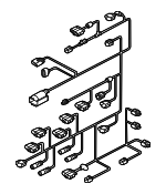 3L971627AC - Electrical: Engine Harness for Volkswagen: Beetle, Jetta Image