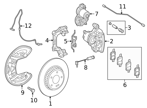 Anti-Lock Brakes for 2021 Mercedes-Benz C 63 AMG&reg; #0