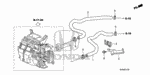 79746S5A003 - Electrical/Exhaust/Heater/Fuel: CLAMP, HEATER HOSE (NATURAL) for Honda Image