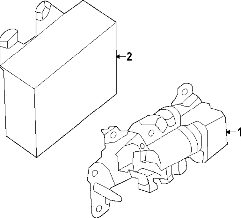 Electrical Components for 2016 Nissan Rogue #1