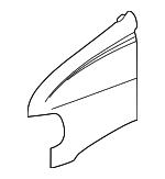 55346552AD - Body: Front Fender for Dodge: B1500, B2500, B3500, Ram 1500 Van, Ram 2500 Van, Ram 3500 Van Image