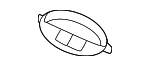 924B2CG000 - Electrical: Dehydrator Bracket for Hyundai Image
