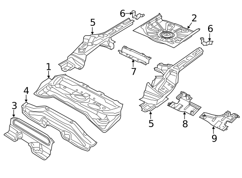Exterior Trim - Rear Body for 2021 Fiat 500X #0