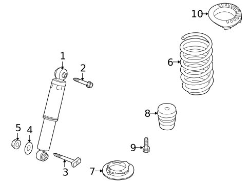 Struts & Components for 2011 Kia Forte #1