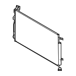 97606L2000 - HVAC: Condenser for Hyundai: Sonata Image