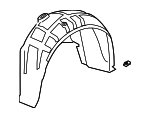 87830116 - : Wheelhouse Liner for Cadillac: CT4 Image