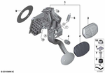 35216888758 - Pedals: Rubber Pad with Stainless Steel Inlay for BMW Image