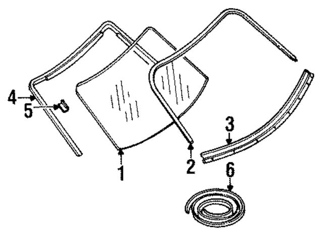 7977260U10 - Body: Reveal Molding for Infiniti Image