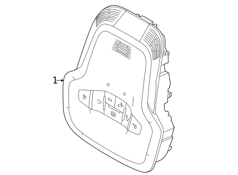Overhead Console for 2024 Dodge Hornet #0