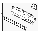 99750197304GRV - Body: Rear Body Panel for Porsche: 911 Image