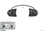 61319284620 - Vehicle Electrical System: Switch, Multifunct. Steering Wheel for BMW Image