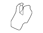821043A0A01ZA - Body: Track Cover for Honda Image