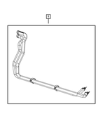 68144169AD - : Heater Core Hose for Mopar Image