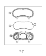 68585342AD - : Instrument Panel Cluster for Mopar Image