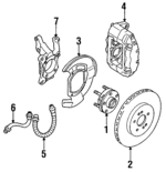 MB895606 - : Splash Shield for Mitsubishi: 3000GT Image