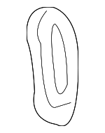 99652132302 - Body: Knob Bezel for Porsche: 911, Boxster Image