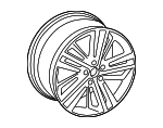 80A601025F - : 2018-2020 Audi - Wheel, Alloy for Audi: Q5, Q5 PHEV, SQ5 Image