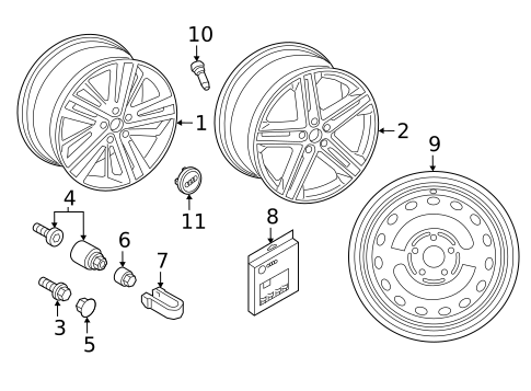 Wheels for 2023 Audi SQ5 Sportback #2