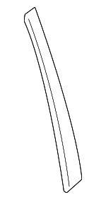 86363J0000 - Body: Black Out Tape for Hyundai: Accent Image