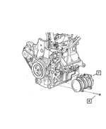 5058067AD - : Air Conditioning Compressor, Manual Transaxle Shifter for Mopar Image