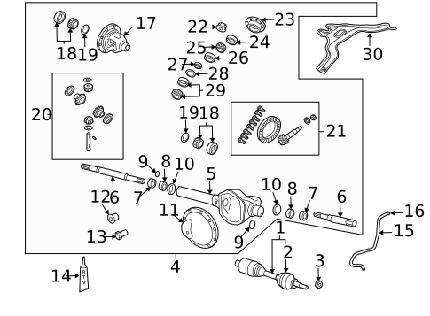 Differential for 2008 Chrysler Aspen #0