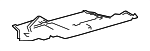 581660R020 - Body: Under Cover for Toyota Image
