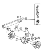 68233077AD - Brakes: Brake Tube And Hose Assembly for Mopar Image