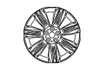 T2H41319 - : Wheel, Alloy for Jaguar: XF Image