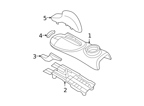Center Console for 2002 Mini Cooper #0