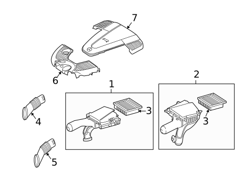 Filters for 2006 Mercedes-Benz S600 #0
