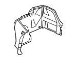 MR444263 - Body: Trunk Side Trim for Mitsubishi Image