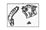 60008417 - Body: Apron Assembly for Buick: Encore GX Image