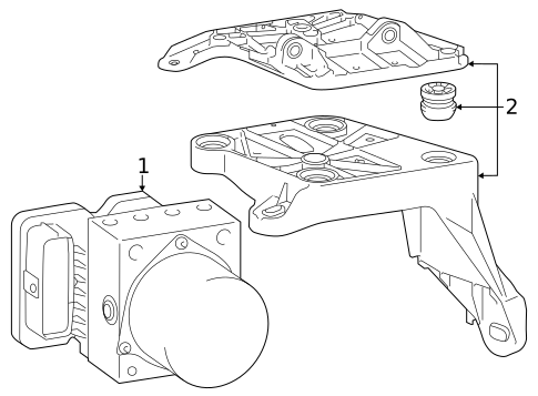 ABS Components for 2024 Subaru Solterra #0