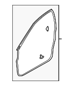 80830CB00C - : Surround Weather-Strip for Nissan Image