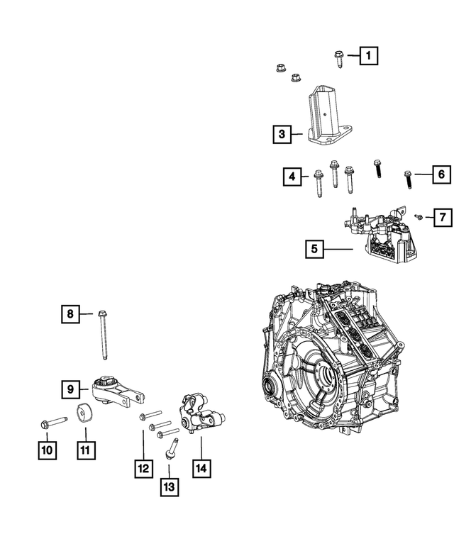 6510300AA - Transmission: Hex Head Screw And Washer for Mopar Image image