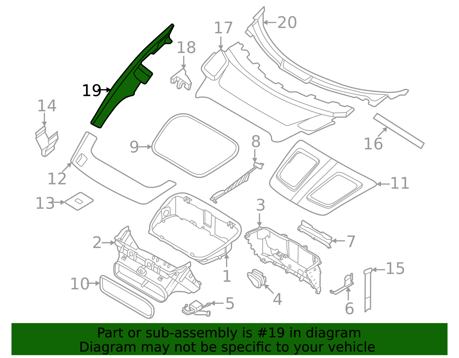 2022-2025 Porsche 911 Fender Filler Panel 992-821-942-D-OK1 | OEM