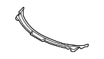 992819401AOK1 - Body: Cowl Molding for Porsche Image