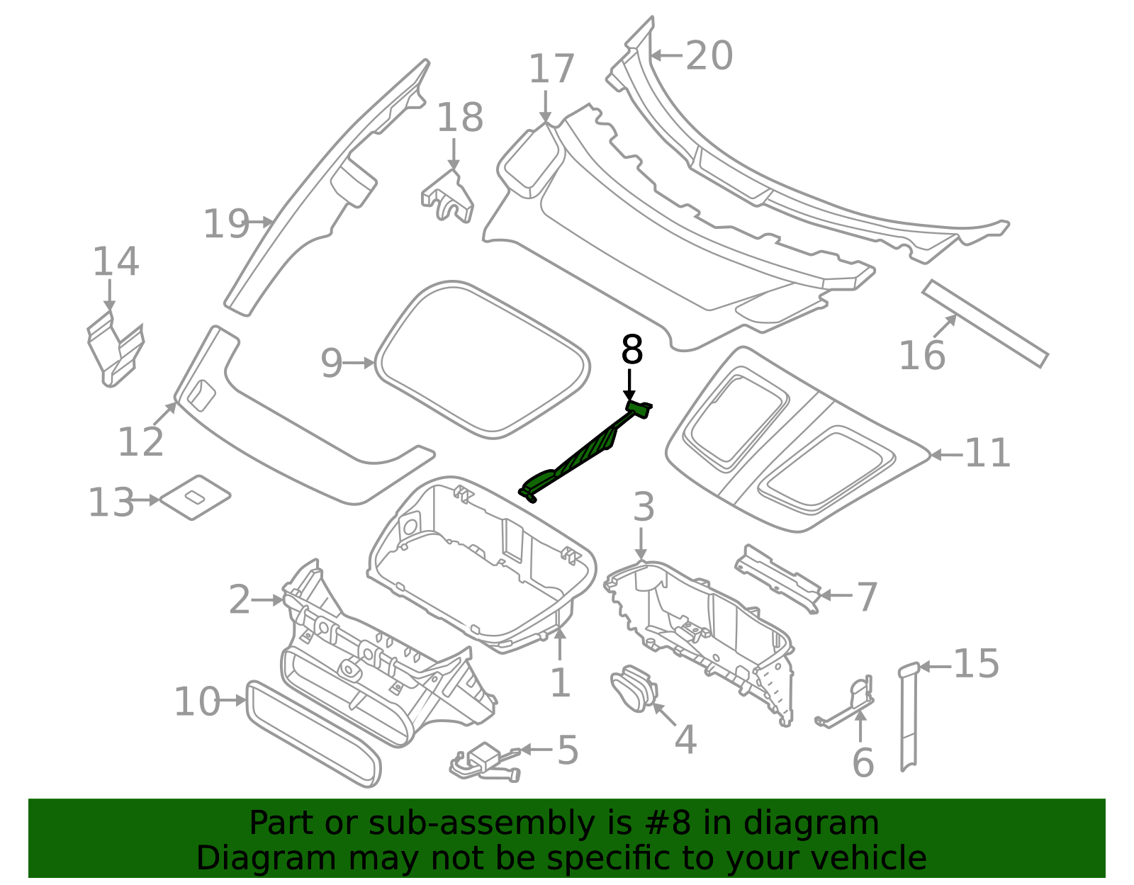 2023-2025 Porsche 911 Flap 9GT-121-283 | OEM Parts Online