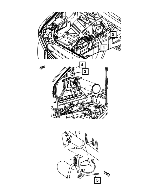 5064603AA - Electrical: Ground Strap for Mopar Image