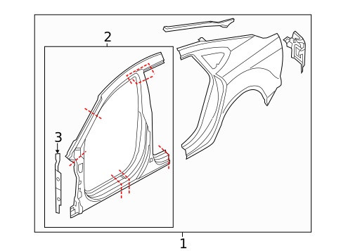 Aperture Panel for 2014 Audi RS7 #0