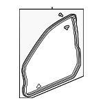 72310S5AA01 - Body: Door Weather-strip for Honda: Civic Image