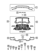 68597717AA - Exterior Ornamentation: Camera Bracket for Mopar Image
