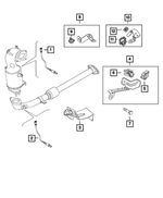 68254728AA - Electrical: Bracket for Mopar Image