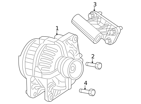 Alternator for 2012 Ram 2500 #0
