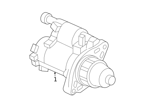 Starter & Related Components for 2018 Acura RLX #0