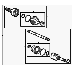 13228223 - : Axle Assembly for Saab: 9-5 Image